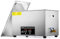 CREWORKS 30L Pulitore Ultrasuoni con Riscaldatore e Timer Digitale 600W Vasca Ultrasuoni in Acciaio Inossidabile con Modalità Degas e Delicata Lavatrice Ultrasuoni per Ricambi di Auto Laboratorio