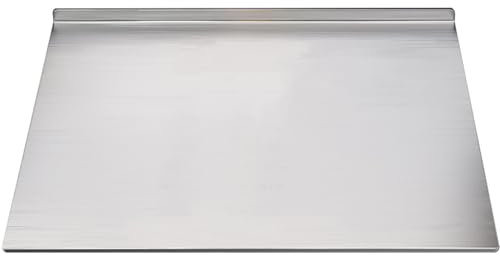 Tabla de Cortar de Acero Inoxidable 304 Extra Grande - Tabla de Masa Fácil de Limpiar Para Amasar, Placa de Cocina Plegable de 2 cm (58 x 60 cm)