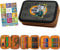 Goldkids - Federmäppchen 3 Fächer - Mäppchen für Mädchen und Jungen - Federmappe 3-Fach Federtasche Gefüllte Schüleretui 46-teilig - Schulmäppchen und Hausaufgabenheft - Mandalorian Motiv