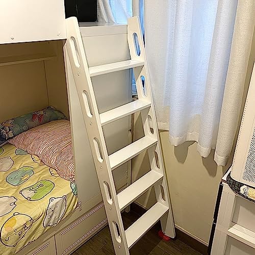 Scaletta per letto a castello in legno per rimorchi da viaggio, scaletta per letto a castello doppia per camper, scaletta per letto con hardware di montaggio, capacità di carico di 440 libbre