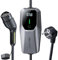 VDLPOWERVP Typ 2 Ladekabel Schuko, 3.6KW /8M Ladekabel Elektroauto, 6A-16A Tragbare EV Ladegerät, Typ 2 Wallbox Ladestation für Elektrofahrzeuge mit Einphasigem EU-Schuko, IP65 Wasserdicht(3.68KW-8M)