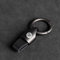 DYQCD 1 Stück Auto Kreativer Schlüsselanhänger für Alfa Romeo Sportiva 4C Giulia Metalllegierung Autoschlüsselanhänger Emblem Abzeichen Karabiner Zubehör