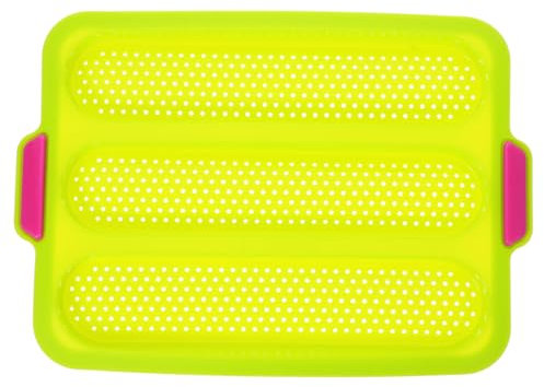 OFFSCH Wave Stick Baking Mould Silicone No-Stick Tray Bread Molding Tool for French Breads