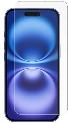 Todotumovil Protector Pantalla para Apple Iphone 16 | Cristal templado movil | Antiarañazos | Antihuellas | Dureza 9H | Ultra fino | Ultra Transparente | Ultra Resistente