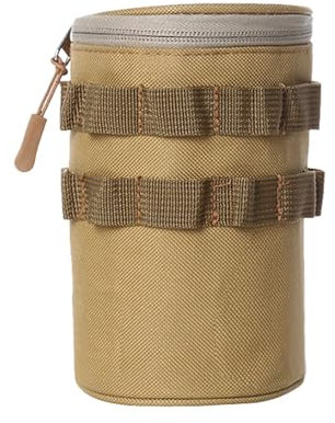 FUUGlan Bolsa de almacenamiento para tazas de cervezas al aire libre, bolsas para botellas de agua, carrito, portavasos, hervidores, bolsas para artículos diversos, soporte para tazas, bolsa