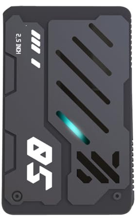 Fegtrtyoa Unidad de Estado Sólido Interna III SSD de 2,5 Pulgadas con Capacidad de 160 GB y hasta 550 MB/S para PC y Portátil, Disco Duro RGB de 2,5 Pulgadas.