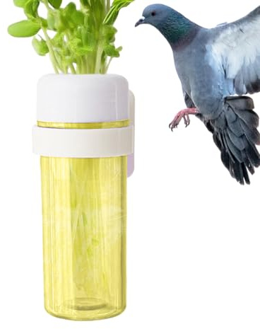 Bkljkf Vogelkäfig-Futterhalter für - Wellensittich futterautomat mit Wasserspeicher-Design | Vogel Futterbehälter Für Kakadus Finken Nymphensittiche Unzertrennliche Und Mehr