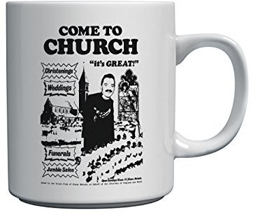 More T Vicar Church - Official Viz Magazine Merchandise - Dishwasher Safe Ceramic Mug