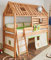 Froschkoenig24 Spielbett Tom´s Hütte 20590 Hochbett Kinderbett Stoffset Indianer