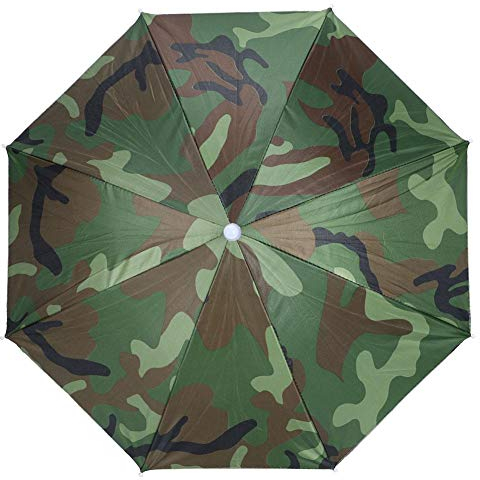 Atyhao Chapeau de Parapluie de de Pêche Mains Libres pour Activités de Plein Air Randonnée