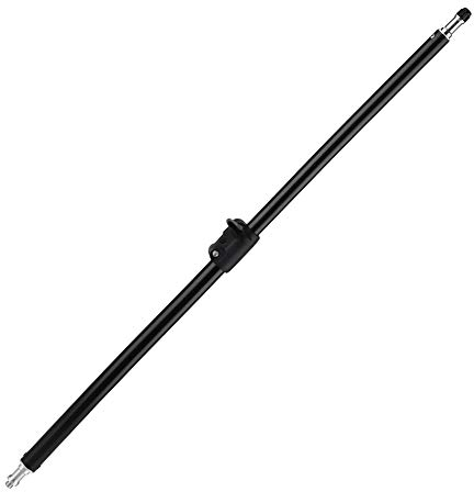 Goshyda Light Stand Extension, Photography Studio 45-74 cm Verstellbarer Verlängerungsstab Stick Pole für Light Microphone Arm Stand