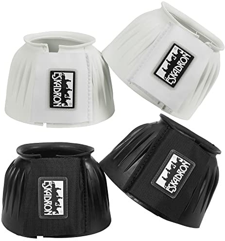 Eskadron Hufglocken Gummi, Größe:S, Farben:Black