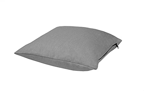 POKAR Palettenkissen Palettenauflagen mit abnehmbarem Bezug Palettenauflage Palettenmöbel Palettensofa, Deko-Kissen 40x40, Grau