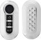 kwmobile Boitier Clef Voiture Compatible avec Fiat Lancia 3-Bouton - Coque en Silicone de Clef de Voiture - Étui de Protection Argent Haute Brillance
