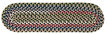 Wayland - Juego de 13 peldaños para escaleras, Color Verde de 8 x 28 Pulgadas