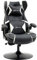 Vinsetto Gaming Stuhl mit Wippen- und Schkelfunktion, ergonomischer Computerstuhl, höhenverstellbar, drehbar Schreibtischstuhl mit Lautsprecher, bis 120 kg belastbar, Schwarz+Weiß