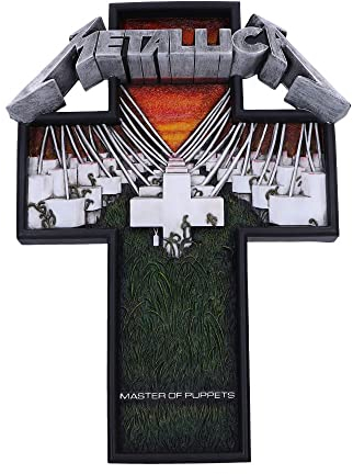 Nemesis Now Offiziell lizenziertes Metallica Master of Puppets Wandschild, mehrfarbig, 31,5 cm