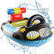Anneau de Natation de Voiture, XiXiRan Siège Gonflable Piscine Enfant, Gonflable Bouée Anneau de Natation, Flotteur de Natation Gonflable, Bouée Siège Gonflable, Flotteur Bouee Piscine Bebe
