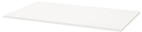 IKEA TROTTEN Tischplatte, 120x70 cm, Weiß