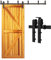 WOLFBIRD 335cm (11FT) Deckenhalterung Halterung Schienensystem für Laufschiene Schiebetüren Barn Door Schiebetür Komplettset Innentüren