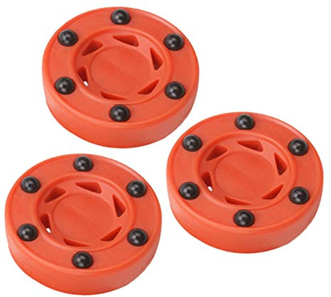 Veemoon 3st Puck Eishockeytraining Zubehör Für Eishockeyspiele Inline-hockeybälle Eishockey Zum Üben Hockeybälle Im Freien Rollhockey Rollschuhe Mit Dem Ball Straße Nylon Männer Und Frauen