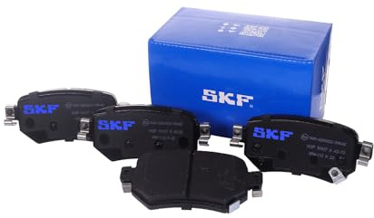 SKF Scheibenbremse Bremsbelag VKBP 90497 A - 4er Set - Position Hinterachse Höhe 77 mm Länge 134 mm Breite 83 mm Dicke 15,2 mm - OE Qualität