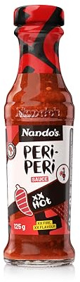 Nando's Peri-Peri Sauce XX Hot 125g (Pack of 6)