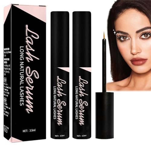 2024 Neues Wimpernwachstumsserum, Wimpernserum für Wimpernwachstum und -dicke, Wimpernverstärkungsserum für natürliche Wimpern, verleiht den Wimpern ein längeres, volleres und dickeres Aussehen