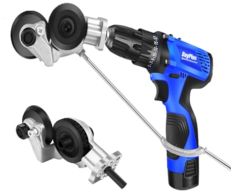 HSHa Elektrischer Bohrplattenschneider Metal Nibbler Drill Attachment Elektrische bohrmaschine schere anbauschneider für jede elektrische Bohrmaschine, Schlagbohrmaschine