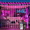 JXLEDAYY 300 LED Curtain Fairy Lights Outdoor Waterproof 3M*3M String Lights Plug in with Remote Timer 8 Modes Window Lights for Garden Patio Gazebo Wedding Party Indoor Bedroom Decoration-Pink