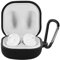 YAODLE Kompatibel mit Samsung Galaxy Buds Live/Buds2/Buds2 Pro Schutzhülle Stoßfeste hülle,Mit Karabiner,Anti-Fingerabdruck,Anti-Abrieb（Schwarz）