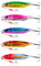 Sinkende Angelköder, WASAGA 5 stücke 30g/40g/50g Hartmetall Meer Spinner Fischköder in Salzwasser oder Süßwasser für Thunfisch Lachs Zackenbarsch & Jigging Köder (6.5cm-30g-5pcs)