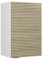 Vicco Küchenschränke Fame-Line, hängender Küchenschrank, Eiche Paneel, 45 cm