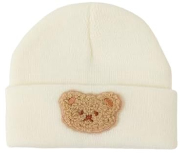 Symphonyw Baby Beanie, Kleinkind Warm Wintermütze, Strickmütze Kinder Strickmütze Beanie für Mädchen und Jungen