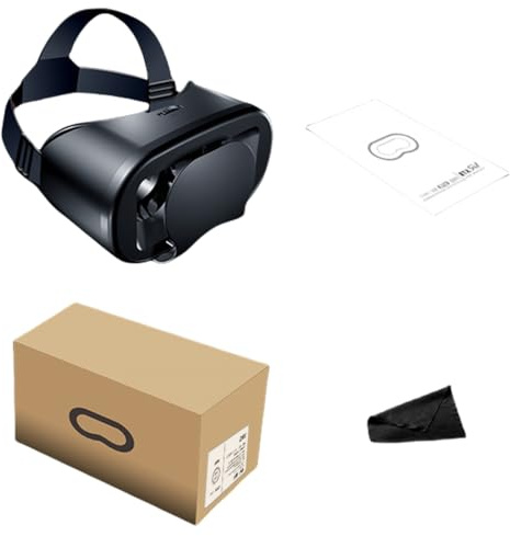 VR Brille Virtual Reality 3D Brille Headsets Helme 4K Movie Panorama Objektiv für Smartphone