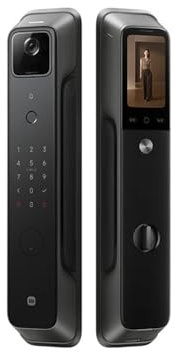 XGUZRVGNV Smart Door Lock 4 Pro Cat Eye Visual Screen Palm Vein Face Recognition Fingerprint Unlocking Remote Unlock for Mi Home