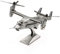 Metal Earth Fascinations MMS212 502477 - V-22 Osprey, lasergeschnittener 3D-Konstruktionsbausatz, Modellbausatz, Metall Puzzle, 3D Metall Modell, 2.5 Metallplatinen, ab 14 Jahre