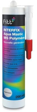 FITT - Aqua Mastic MS polymère translucide Interfix 290ml