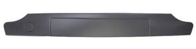 Moulure de pare-choc avant centrale noire compatible avec Renault Twingo 2 phase 2 2012-2014