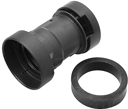 Illu-Fassung E27 schwarz mit schwarzem Illu-Silikon-Dichtring - 10er Set - IP44