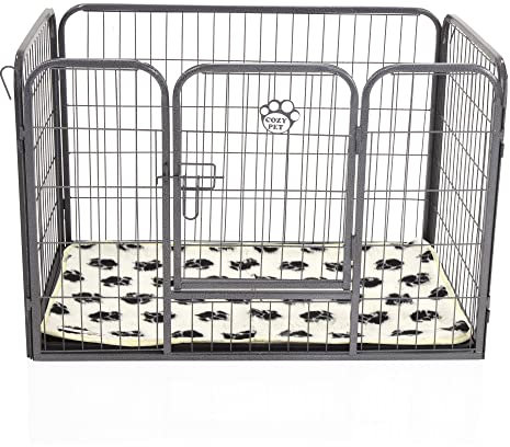 Playpen Heavy Duty Puppy Inc Vet Bed Dog Crate by Cozy Pet Small 4 Models Rabbit Run Dog Cage or Crate Whelping Box with Heavy Duty ABS Floor HDDP01 + VB36C