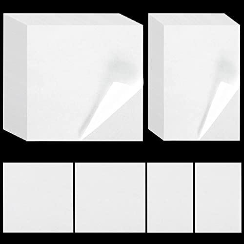 200 Pieces Diamond Painting Release Paper 15 x 15cm and 15 x 10cm Non-Stick Silicone Release Paper Double-Sided 5D Diamond Painting Accessories Cover Replacement Paper