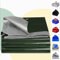 AMXFS Gewebeplane Plane mit Ösen Abdeckplane aus PE 2x10m Bauplane Gartenplane Wasserdicht 0.32mm Bootsplane Zeltunterlage für Camping Holzplane 160g/m² Schutzplane für Pool Zeltunterlage
