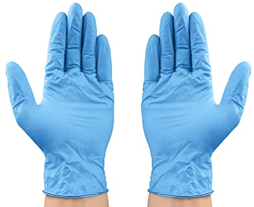 Intco Eco Bag Vinyl Medical Examination Gloves Latex Free Powder Free Blue LARGE