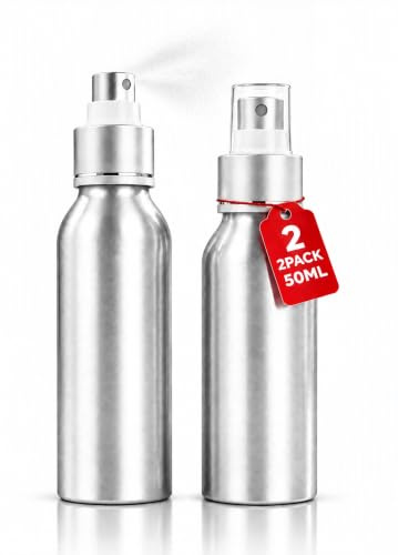 Healeved Bitter Essence Sprühflasche, nachfüllbar, Cocktail-Zerstäuber für Barkeeper, Lebensmittelqualität, 9,9 cm, kompaktes Bar-Werkzeug für Zuhause und Reisen, 2 Stück