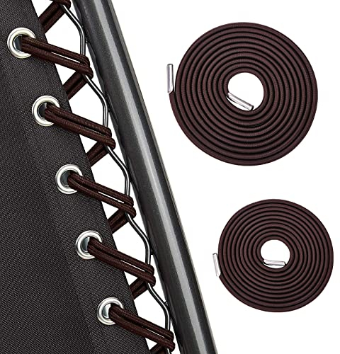 Centtechi Replacement Cord for Zero Gravity Chair, 4 Pack Universal Replacement Elastic Cords Repair Tool Kit for Sun Loungers, Garden Chairs, Outdoor Recliners and Bungee Chairs (1.35m/2.2m)