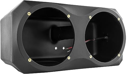 DS18 SLG-UDSD6 Polaris Slingshot Under Dash Enclosure for 2X 6.5 Subwoofer - Dual Empty Enclosure - Easy to Install - Compatible with Slingshots 2015+