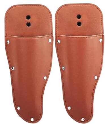 BDHRKTE 2 x Zangenholster, Gartenschere, Gartenschere, Holster, hochwertiges PU-Leder, Schutzhülle, Scheide für Gartenschere, Schere