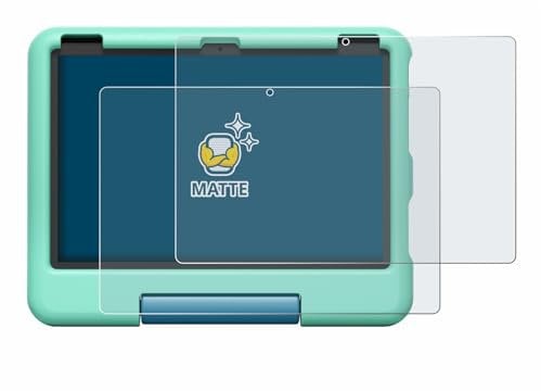 BROTECT Entspiegelungs-Schutzfolie für Amazon Fire HD 10 Kids 2023 (2 Stück) Matte Displayschutz-Folie, Anti-Reflex, Anti-Fingerprint