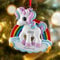 iDIY Personalisierte Weihnachtsschmuck für Kinder - Erinnerungsstücke für Mädchen, Individuelles Weihnachtsbaumornament mit Namen, Geschenke für Kinder von Mutter und Oma